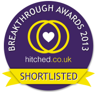 Vote for me in the hitched.co.uk 2013 Breakthrough Awards